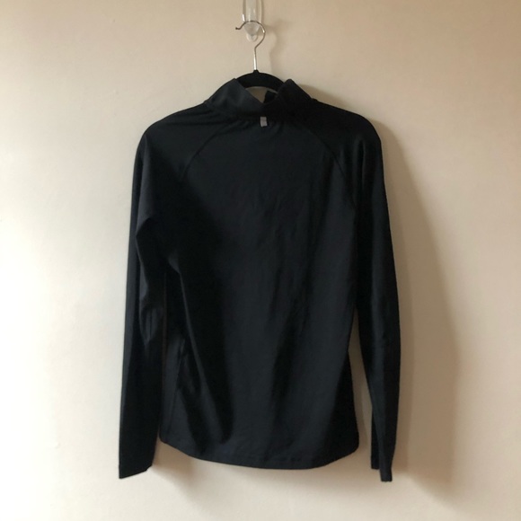 Ralph Lauren Sport Black Quarter Zip Top - Picture 3 of 3